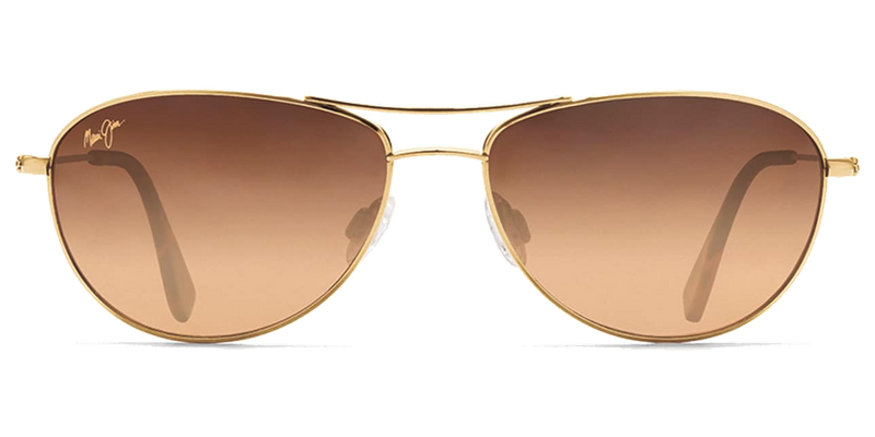 Maui Jim Baby Beach in Gold / HCL® Bronze (HS245-16) - Temple Detail