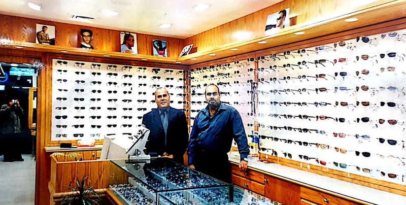 Charm Optical — 2002, started helping the business with my dad.