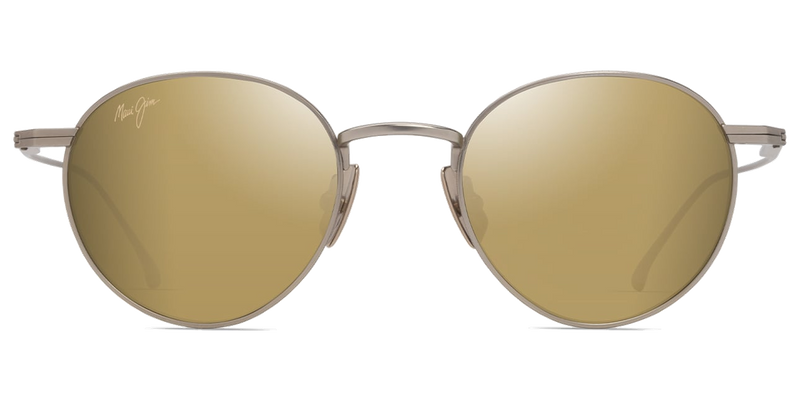 Maui Jim Ka‘apeha in Matte Bronze / Hawaii Glow (GD691-01) - Temple Detail