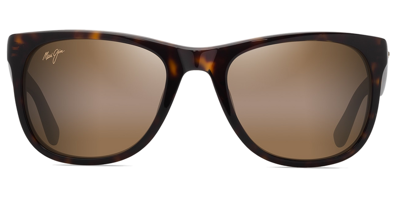 Maui Jim Kikonia in Shiny Dark Havana / HCL® Bronze (H692-10) - Temple Detail