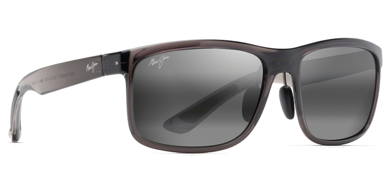 Maui Jim Huelo in Translucent Grey / Neutral Grey (449-11) - Side View