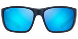Matte Dark Navy with Black rubber / Blue Hawaii (B896-03)
