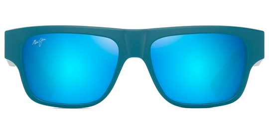Maui Jim Kōkua - Matte Petrol Blue / Blue Hawaii (B638-03)