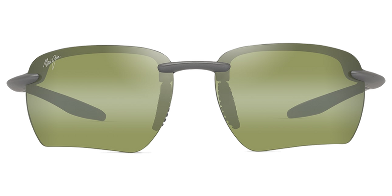 Maui Jim Ho‘okipa Ultra G in Metal Matte Grey / HT Photochromic (HTP336-14) - Temple Detail