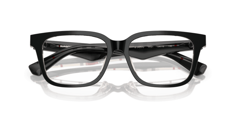 Top Black On Vintage Check (4121)-swatch