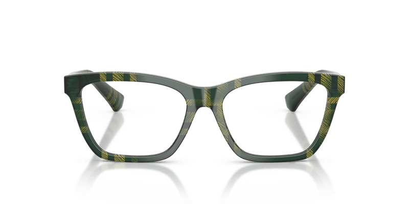 Burberry BE2440 in Check Green / Demo Lens - Alternate View