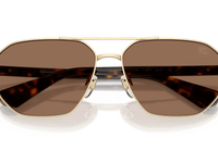 Light Gold / Dark Brown (110973)