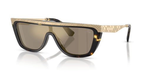 Yellow Havana / Light Brown Mirror Gold (13595A)