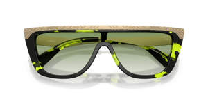 Green Havana / Clear Gradient Green (13598E)