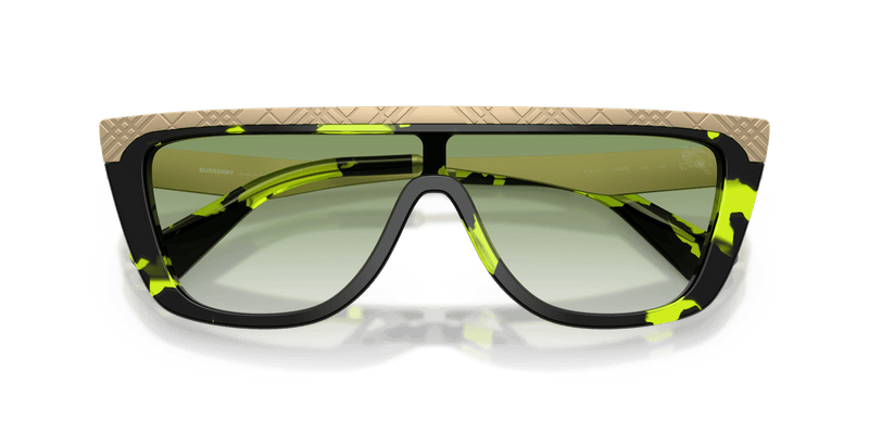 Green Havana / Clear Gradient Green (13598E)-swatch