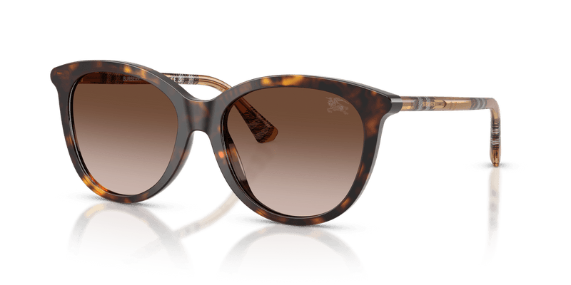 Burberry BE4455 in Dark Havana / Brown Gradient - Front View