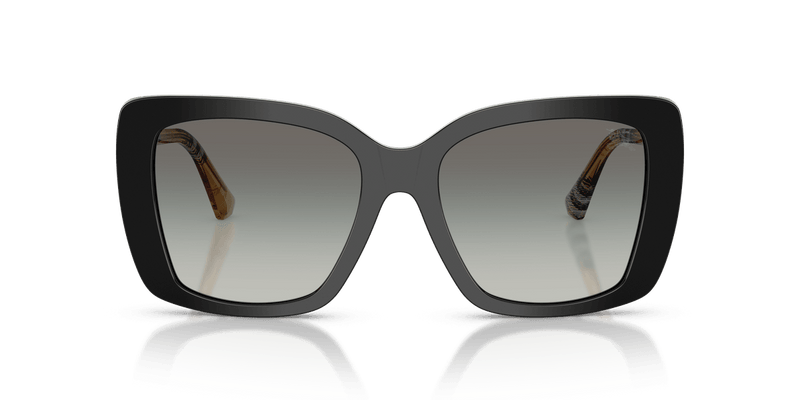 Burberry BE4456 in Black / Grey Gradient - Temple Detail
