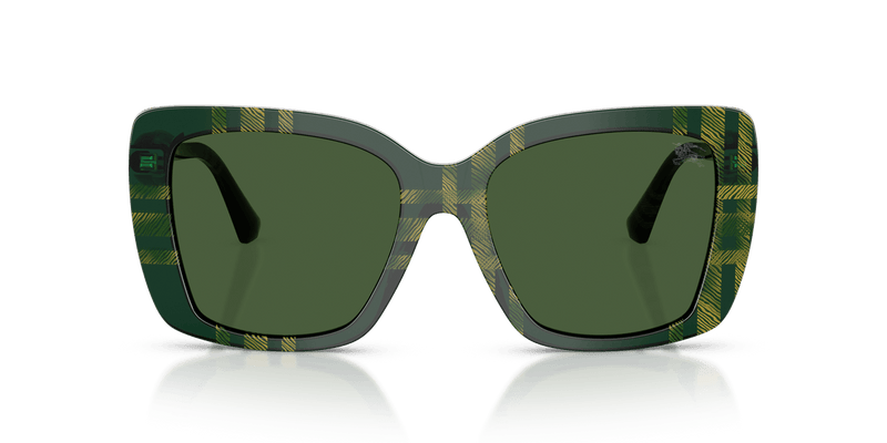 Burberry BE4456 in Check Green / Dark Green - Alternate View