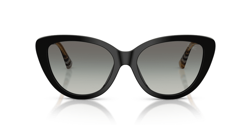 Burberry BE4457 in Black / Grey Gradient - Temple Detail