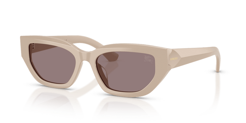 Burberry BE4463D in Beige / Dark Purple - Front View