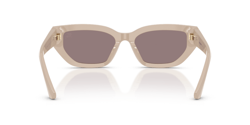 Burberry BE4463D in Beige / Dark Purple - Back View