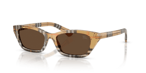 Check Sand / Dark Brown