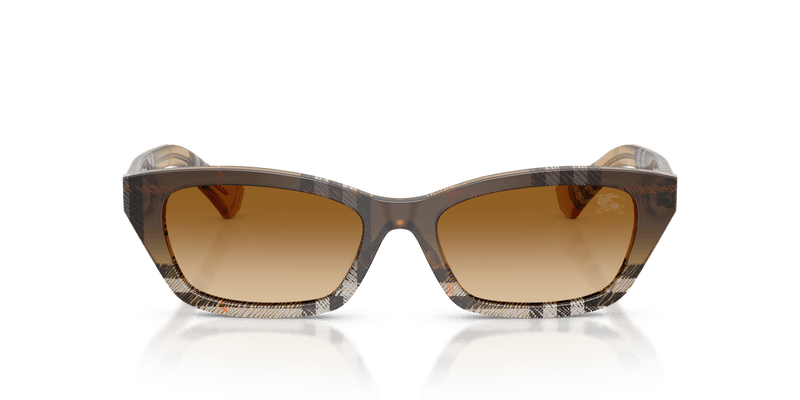 Burberry BE4488 in Check Gradient Sand / Brown Gradient - Alternate View