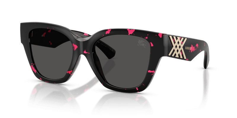 Burberry BE4489U in Fucsia Havana / Dark Grey - Alternate View