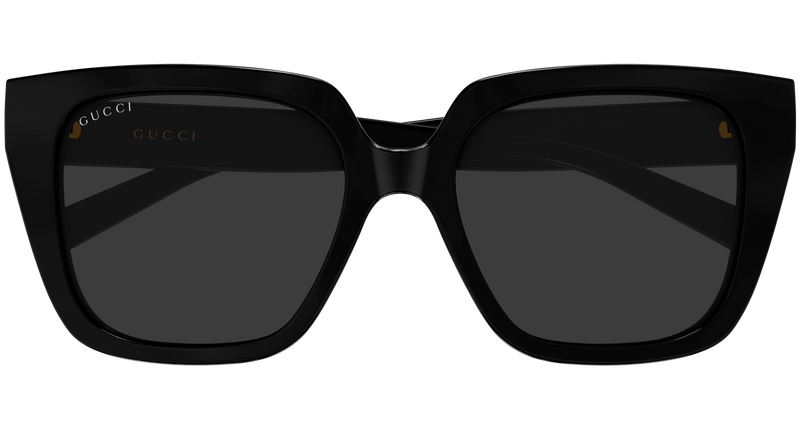 Gucci GG2102S Sunglasses in Black (001) - Back View