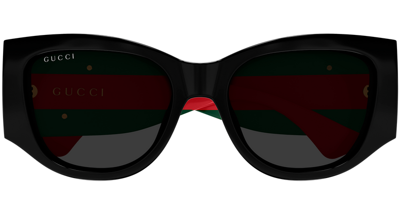 Gucci GG2115S Sunglasses in Black (001) - Side View
