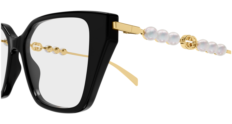 Gucci GG1969O in Black (001) - Back View