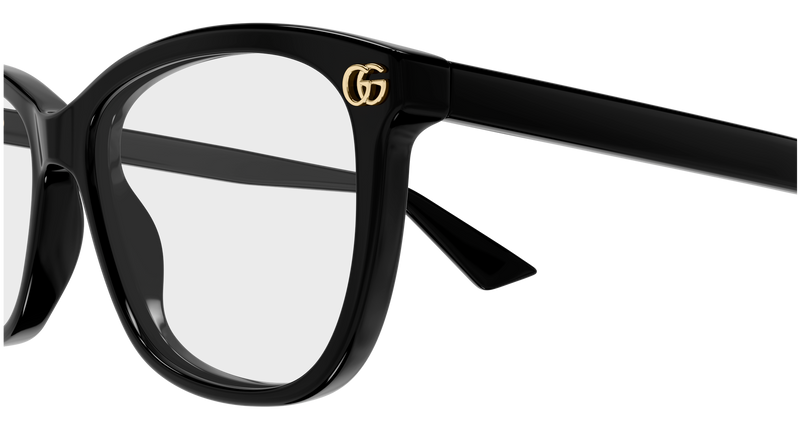 Gucci GG2113OA Eyeglasses in Black (001) - Back View