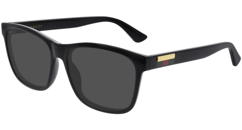 Gucci GG0746S Sunglasses in Black (001) - Front View