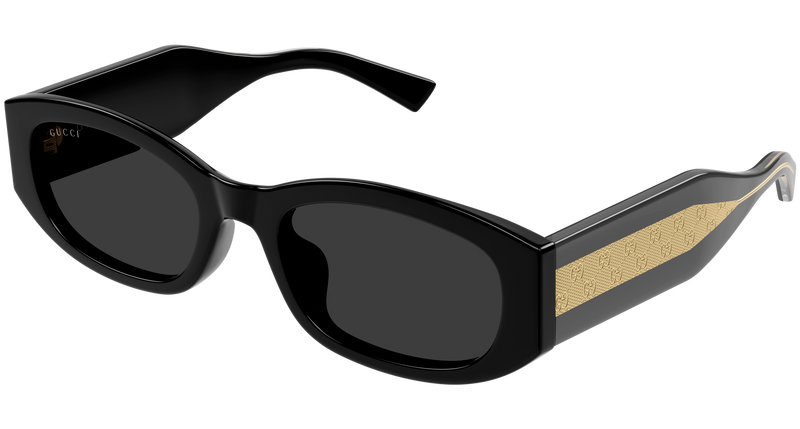 Gucci GG2068SA Sunglasses in Black (001) - Front View