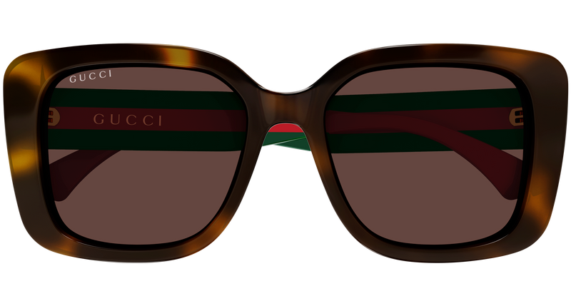 Gucci GG2118SA Sunglasses in Black (002) - Temple Detail