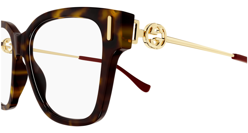 Gucci GG1204O in Black (002) - Temple Detail