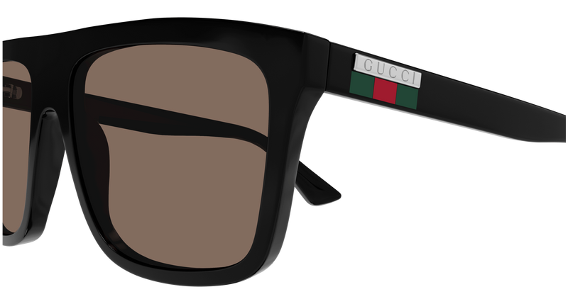 Gucci GG0748S Sunglasses in Black (005) - Temple Detail