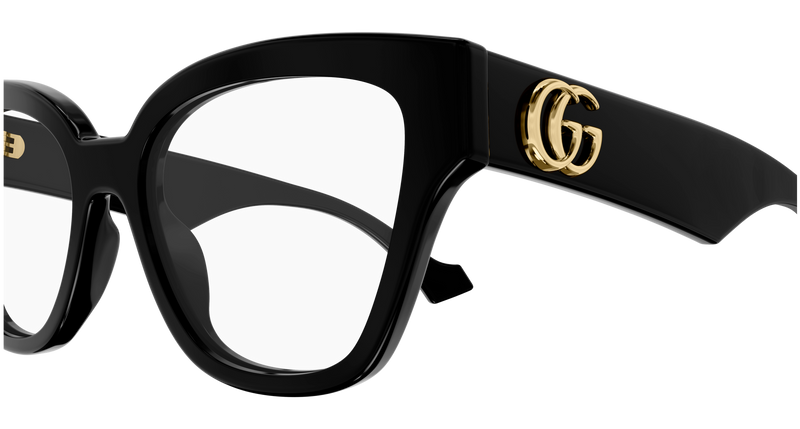 Gucci GG1424O Eyeglasses in Black (005) - Back View