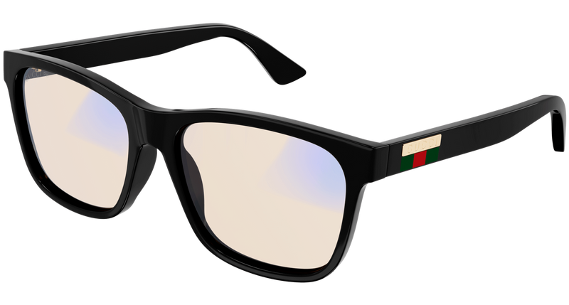 Gucci GG0746S Sunglasses in Black (005) - Side View