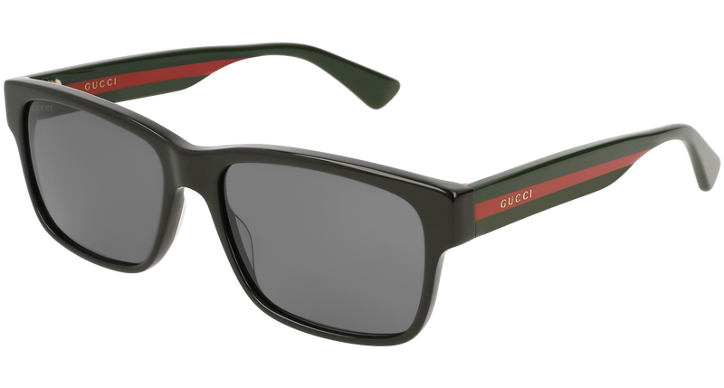 Gucci GG0340S Sunglasses in Black (006) - Front View