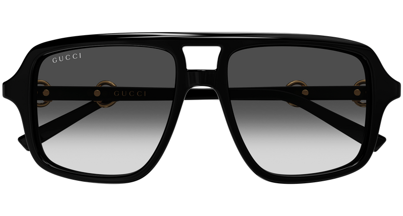 Gucci GG2052S Sunglasses in Black (007) - Side View