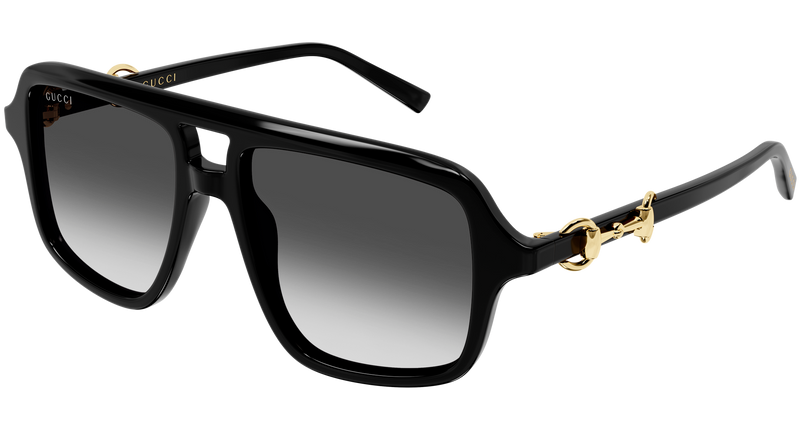 Gucci GG2052S Sunglasses in Black (007) - Front View