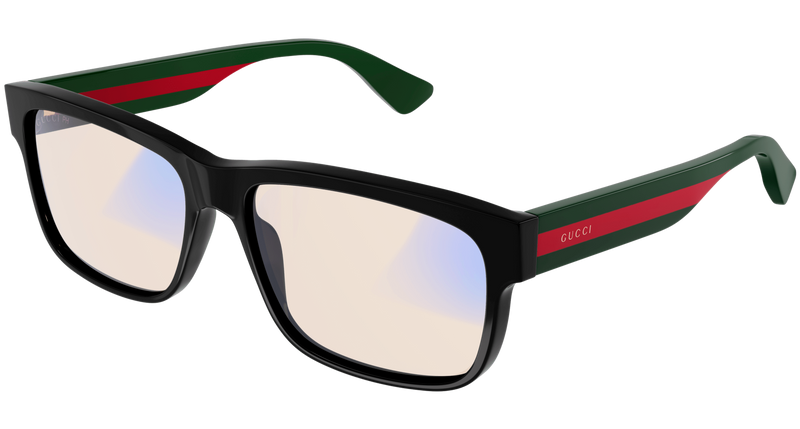 Gucci GG0340S Sunglasses in Black (011) - Side View