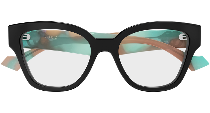 Gucci GG1424O Eyeglasses in Black (018) - Temple Detail