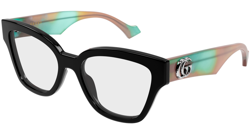 Gucci GG1424O Eyeglasses in Black (018) - Temple Detail