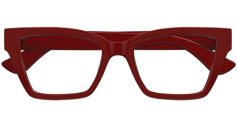 Gucci GG1715O Eyeglasses in Burgundy (003) - Side View