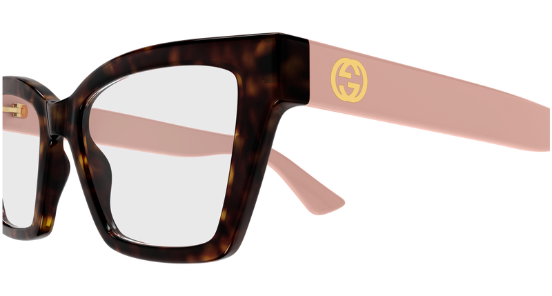 Gucci GG1715O Eyeglasses in Burgundy (017) - Temple Detail