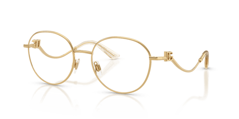 Dolce & Gabbana DG1365 in Gold (02) - Front View