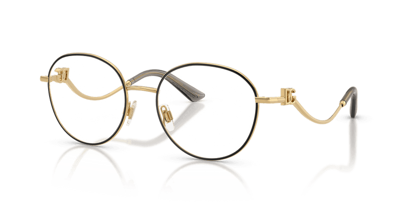 Dolce & Gabbana DG1365 in Gold/Black (1334) - Alternate View