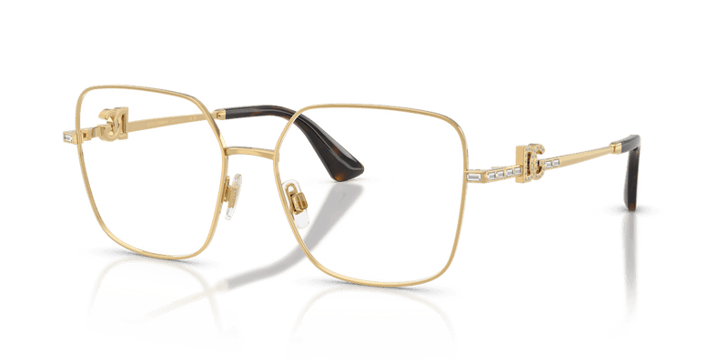 Dolce & Gabbana DG1367B in Gold (02) - Front View
