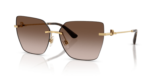 Dolce & Gabbana DG2321 - Gold / Brown Gradient