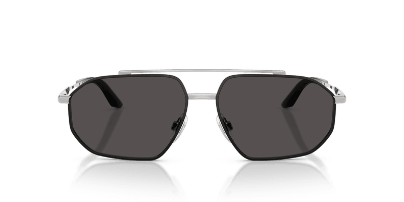 Dolce & Gabbana DG2328 in Silver/Matte Black / Dark Grey (132487) - Alternate View