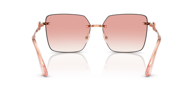 Dolce & Gabbana DG2332B in Rose Gold / Clear Gradient Pink (12988D) - Alternate View