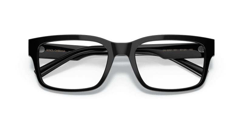 Dolce & Gabbana DG3352 in Black (501) - Alternate View