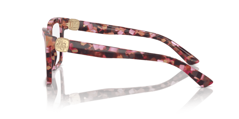 Dolce & Gabbana DG3395 in Havana Pink Pearl (3440) - Alternate View